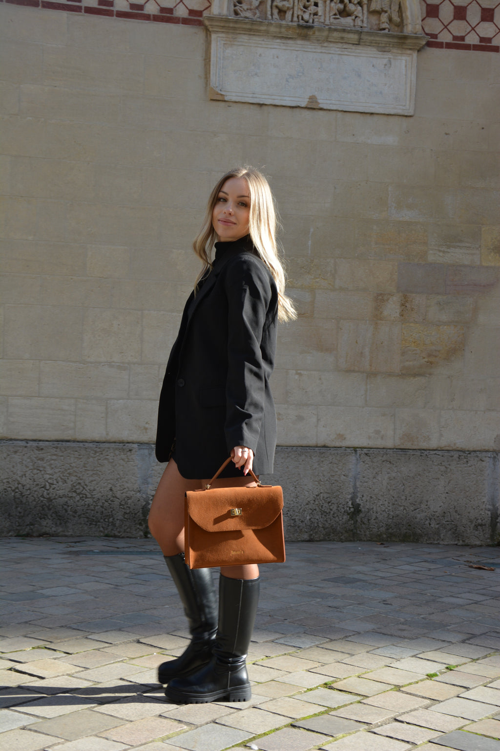 Mathilde Marron daim