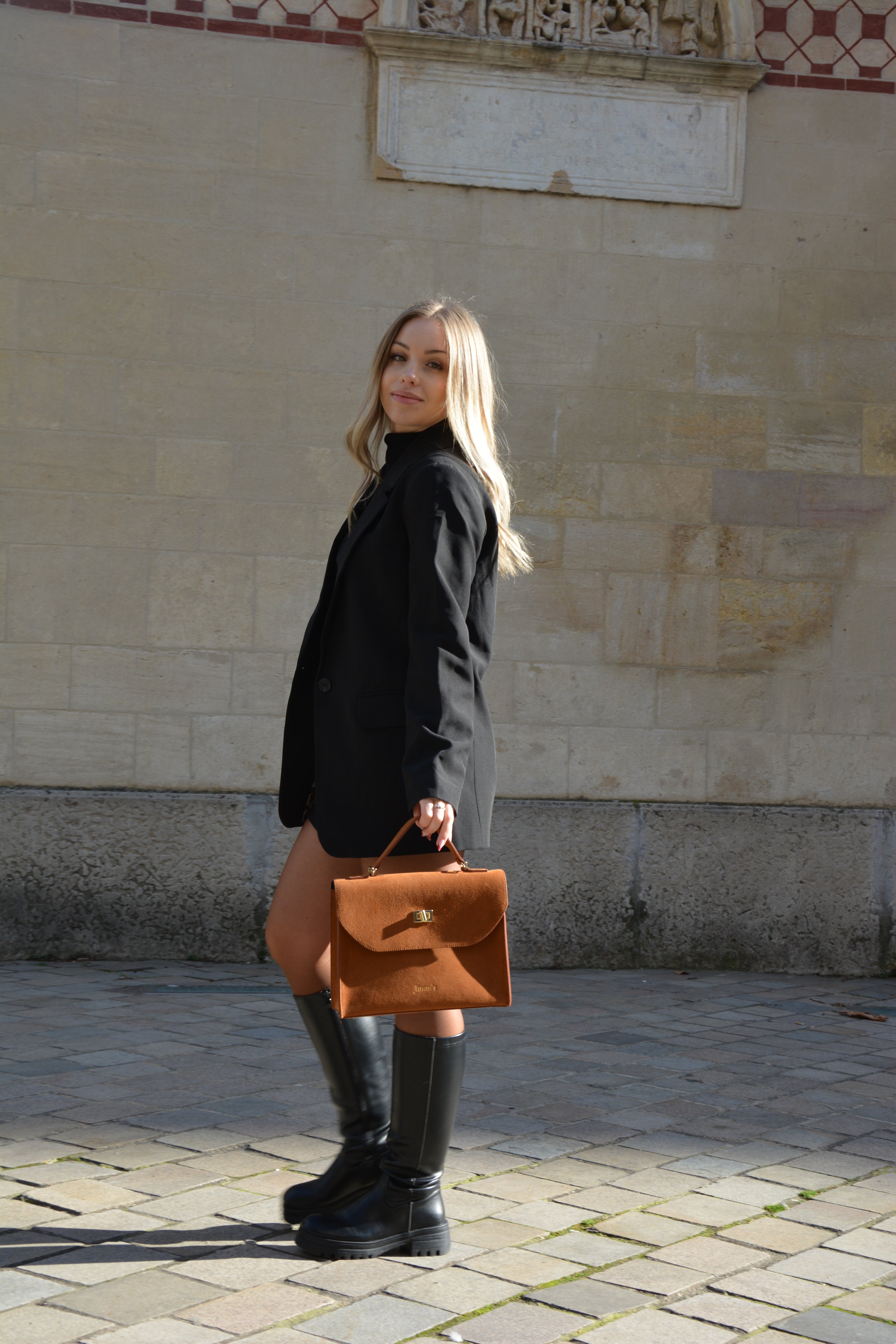 Mathilde Marron daim