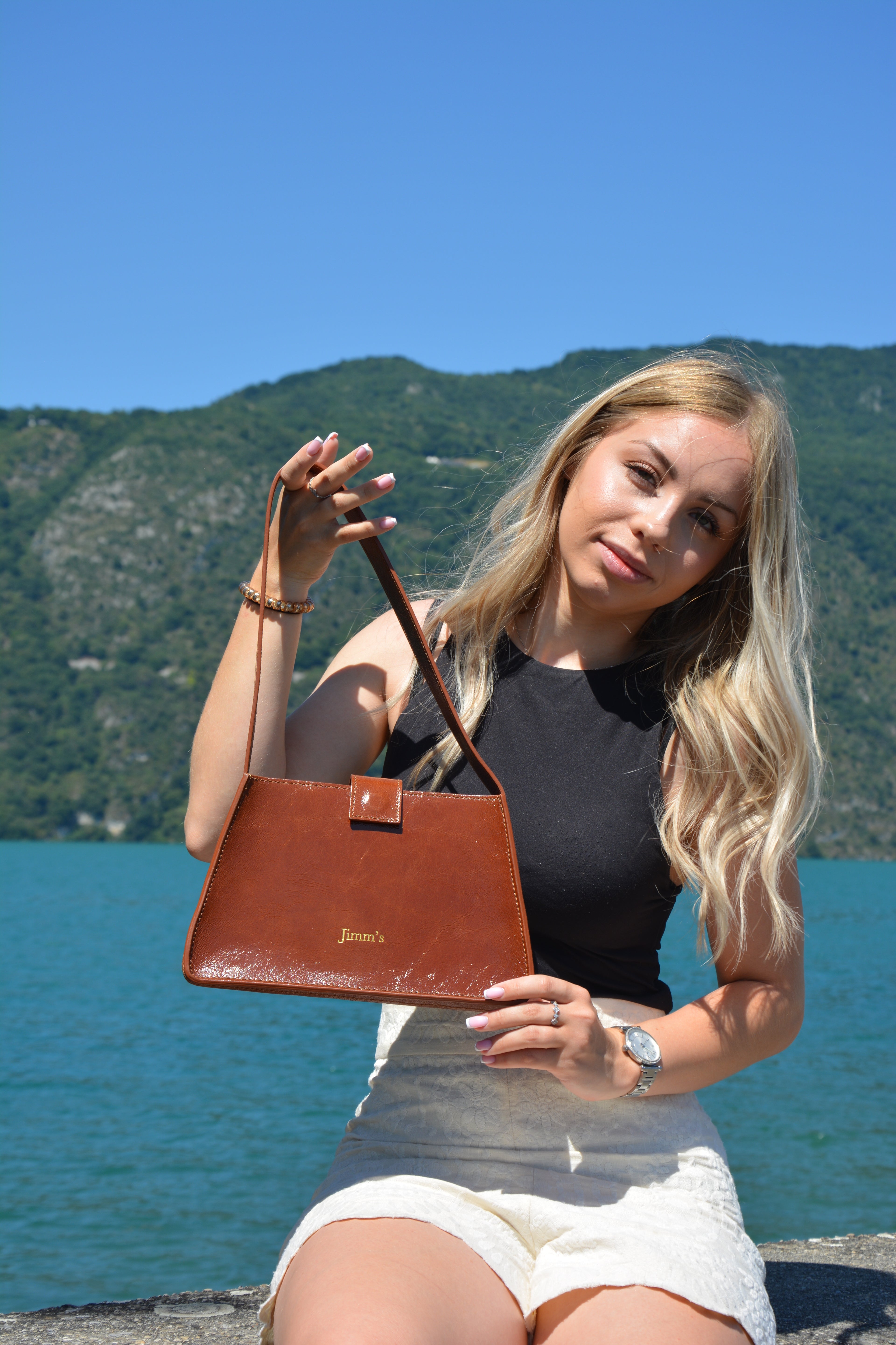 Saskia marron vernis