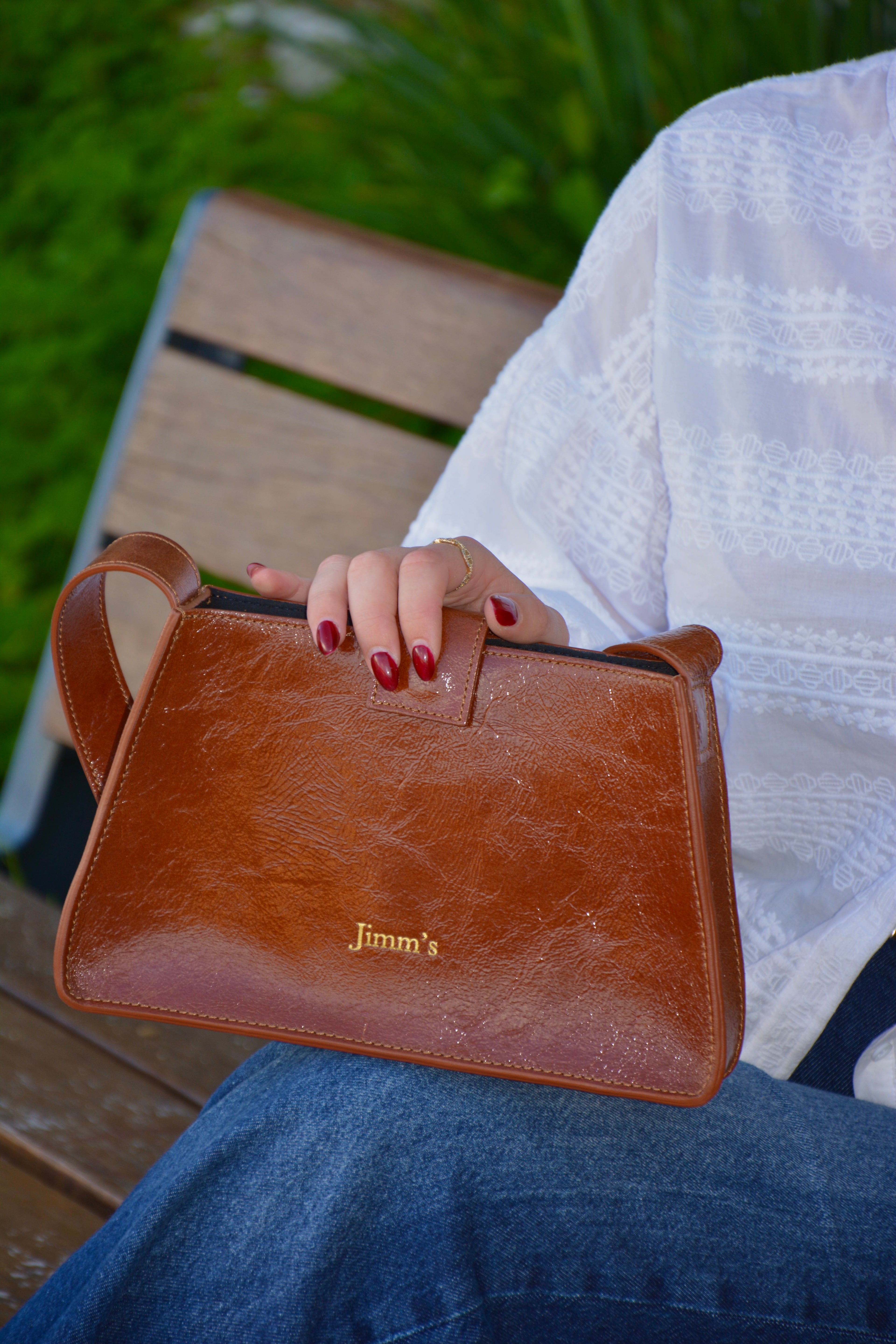 Saskia marron vernis