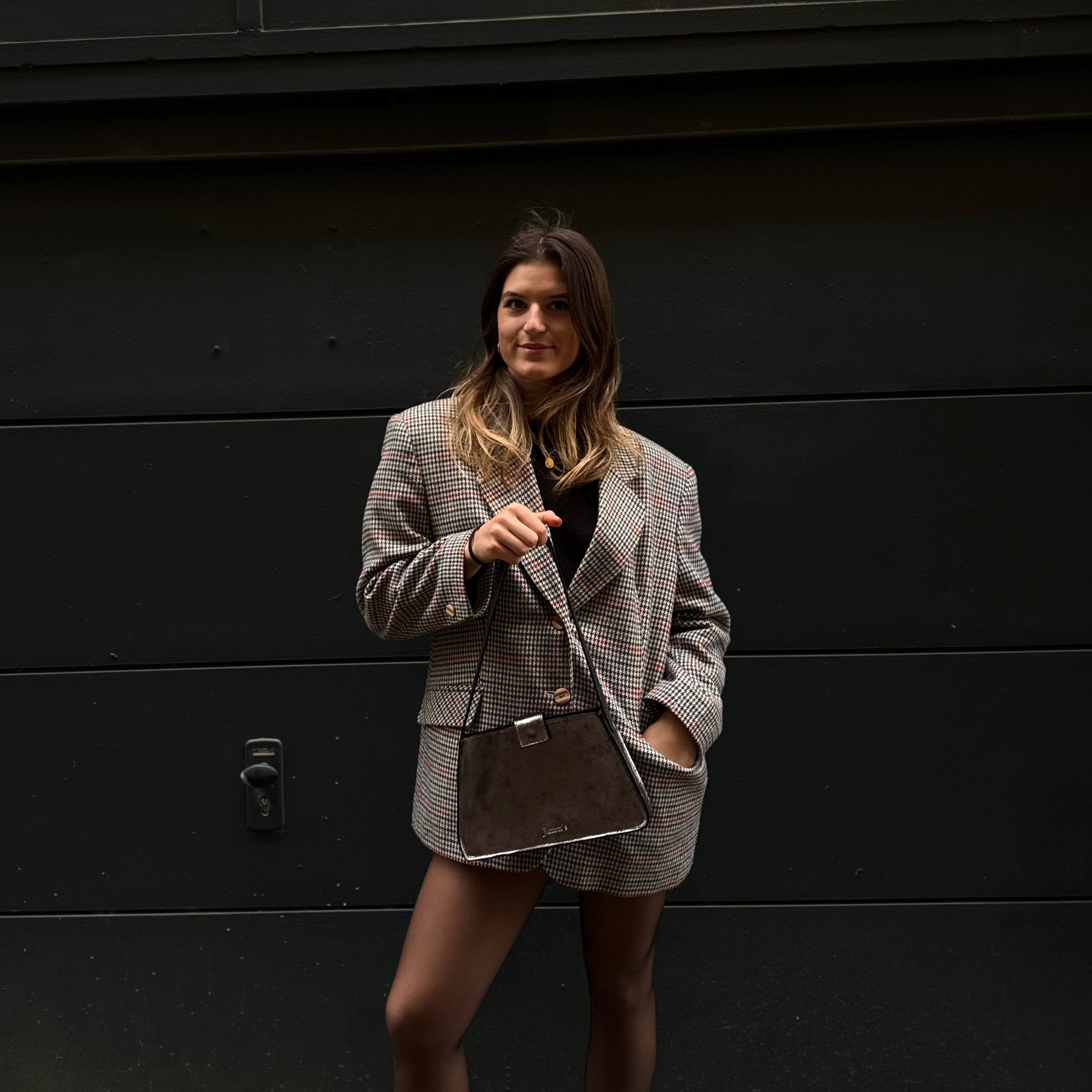 Saskia noir paillette